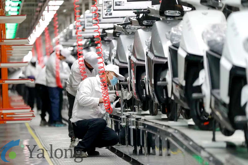 Electric bicycle assembly line