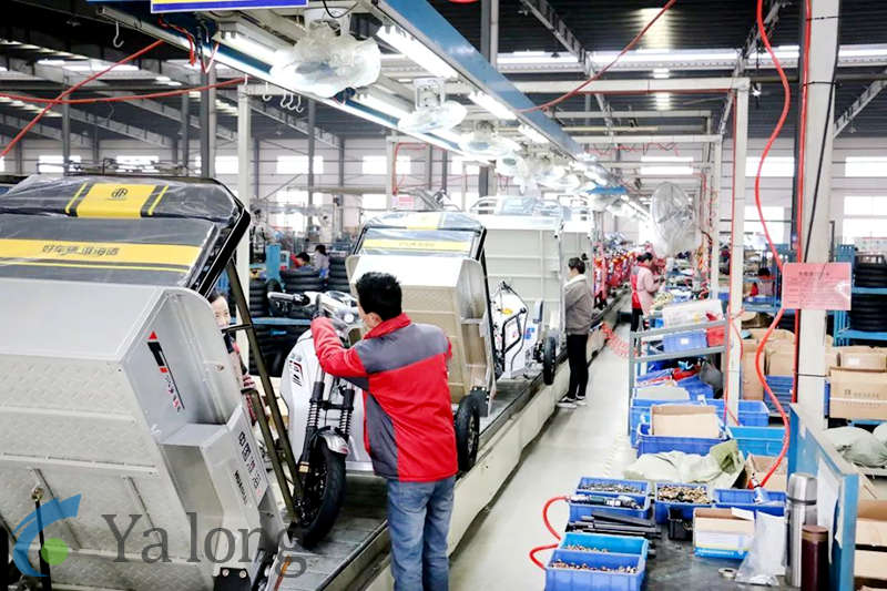 Tricycle assembly line