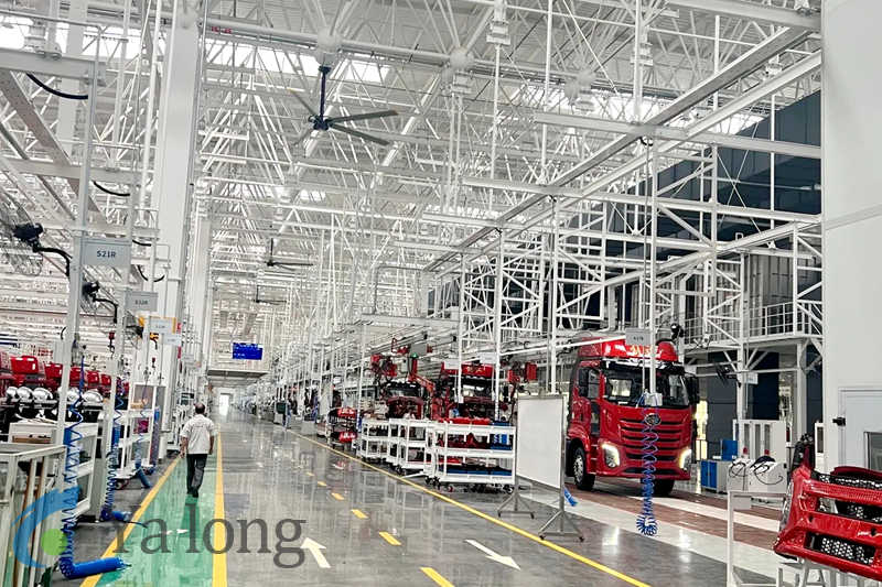 Truck assembly line
