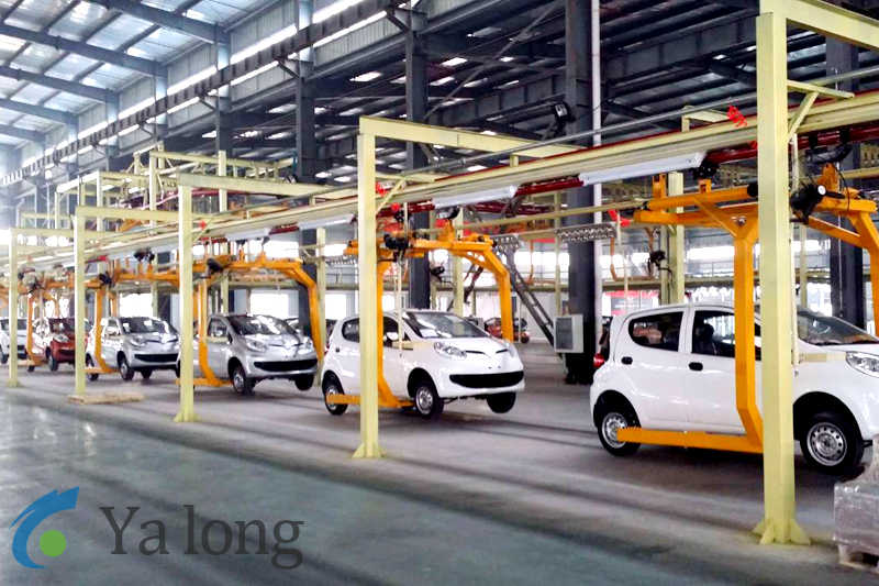 Electric vehicle assembly line