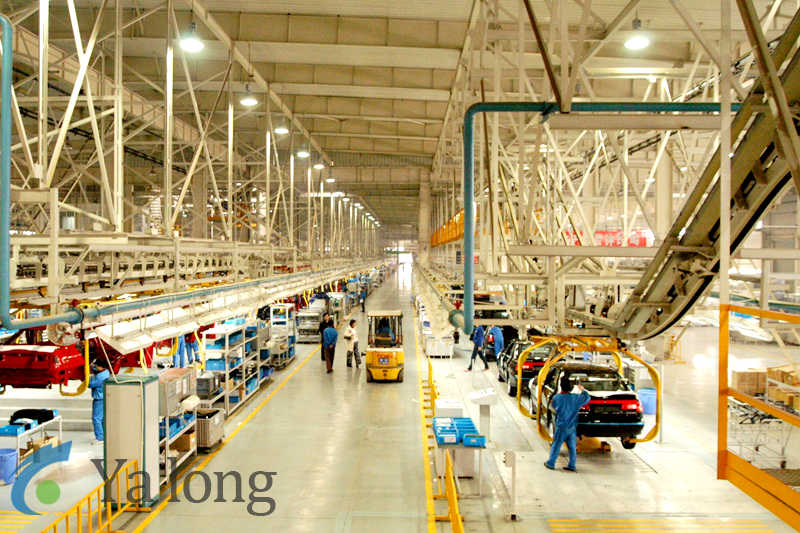 Electric vehicle assembly line