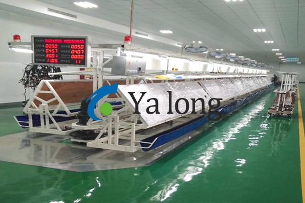 Cars end the assembly line